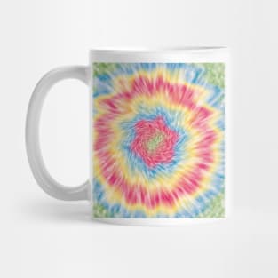 Pastel color tie dye Mug